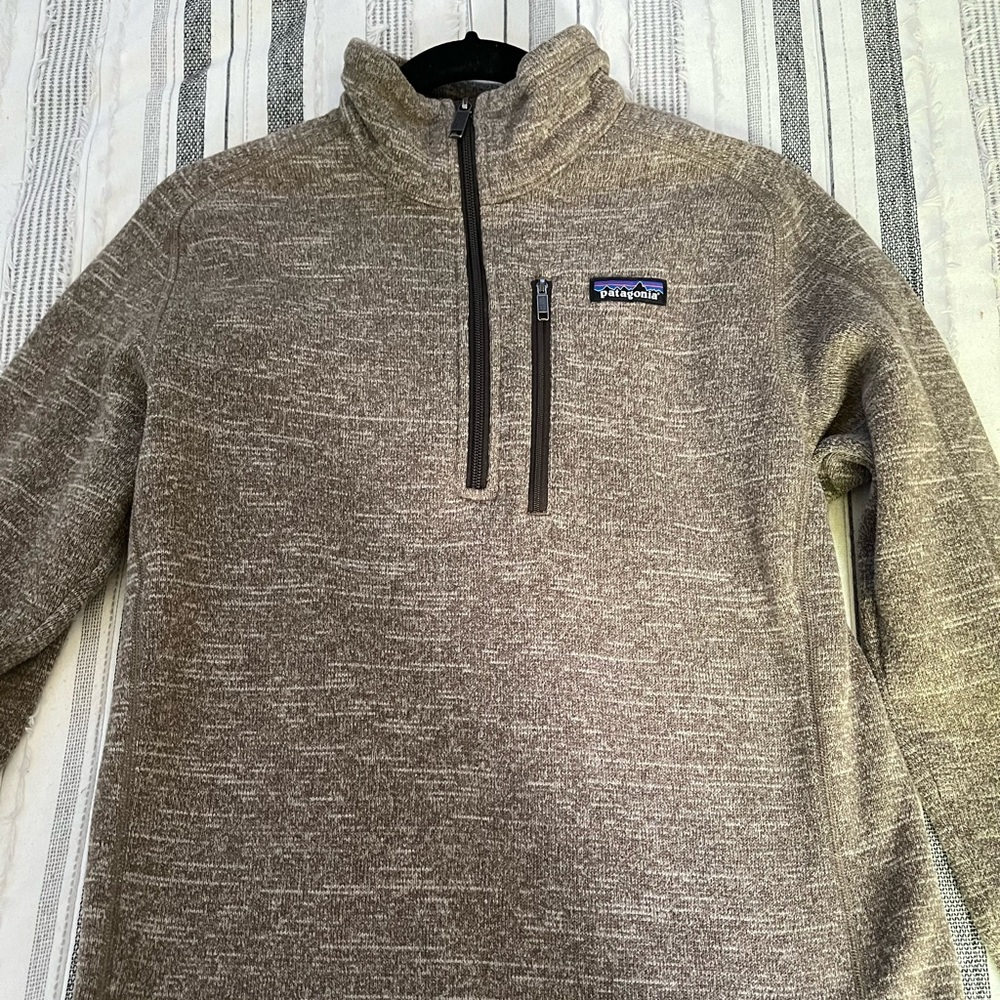 Mens small Patagonia zip-up sweater